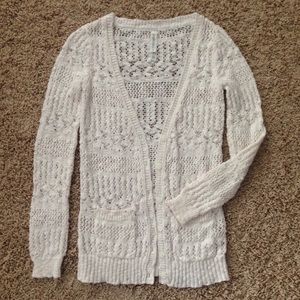 Aeropostale Button Up Cardigan Sweater Cover Up